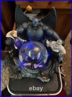 Vintage, Disney Villain Snow Globe Everything Works. Rare Find