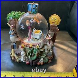 Vintage Disney Who Framed Roger Rabbit Musical Snow Globe Excellent Condition