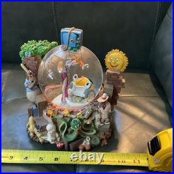 Vintage Disney Who Framed Roger Rabbit Musical Snow Globe Excellent Condition