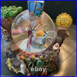 Vintage Disney Who Framed Roger Rabbit Musical Snow Globe Excellent Condition