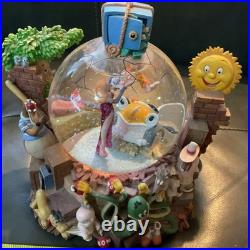 Vintage Disney Who Framed Roger Rabbit Musical Snow Globe Excellent Condition