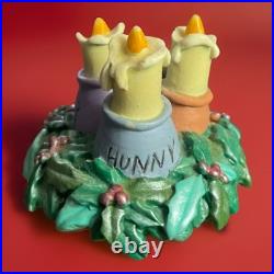 Vintage Disney Winnie The Pooh & Friends Musical Snow Globe