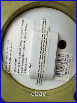 Vintage Disney Winnie The Pooh Musical Snow Globe Plays Winnie The Pooh Rare