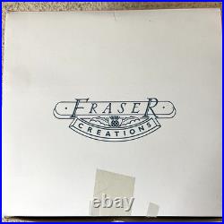 Vintage Ian Fraser Disney Cinderella's Castle Musical Snow Globe RARE & MINT