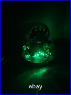 Vintage Rare Disney 1989 Little Mermaid Musical Light Up Water Globe NO BOX