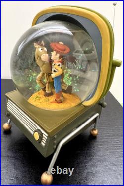 Vintage Toy Story 2 Woody and Bullseye Snow Globe Snow Dome with Box Westland