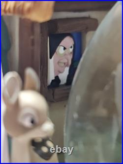 Vntg Snow White And The Seven Dwarfs Mining Musical Globe Disney Store Exclusive