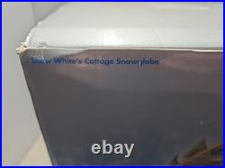 Vntg Snow White And The Seven Dwarfs Mining Musical Globe Disney Store Exclusive