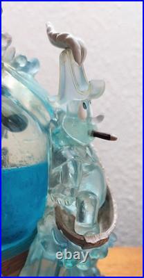 Vtg Walt Disney Mickey, Donald, Goofy Lonesome Ghosts #96316 Musical Snow Globe