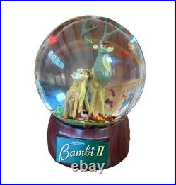 Walt Disney Pictures Bambi II Video Store Promotional Snow Globe Rare HTF