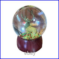 Walt Disney Pictures Bambi II Video Store Promotional Snow Globe Rare HTF Walt Disney Pictures Bambi II Video Store Promotional Snow Globe Rare HTF