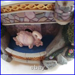 Walt Disney Princess Snow Globe Musical Ariel Snow White Belle Cinderella EUC