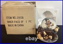Walt Disney Scrooge McDuck Feels Good To Be Rich 7 Snow Globe Donald Duck Song