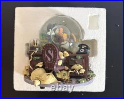 Walt Disney Scrooge McDuck Feels Good To Be Rich 7 Snow Globe Donald Duck Song