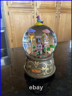 Walt Disney's Enchanted Tiki Room Musical Glitter Snow Globe RARE Walt Disney's Enchanted Tiki Room Musical Glitter Snow Globe RARE
