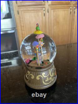 Walt Disney's Enchanted Tiki Room Musical Glitter Snow Globe RARE Walt Disney's Enchanted Tiki Room Musical Glitter Snow Globe RARE