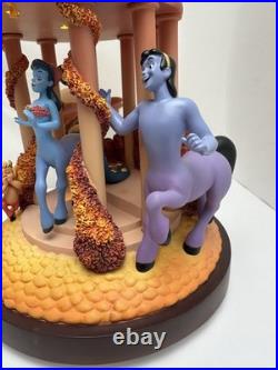 Walt Disney's Fantasia Musical Snow Globe Disney Store Exclusive Rare 2010