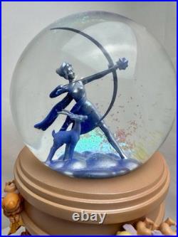 Walt Disney's Fantasia Musical Snow Globe Disney Store Exclusive Rare 2010