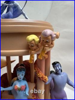 Walt Disney's Fantasia Musical Snow Globe Disney Store Exclusive Rare 2010