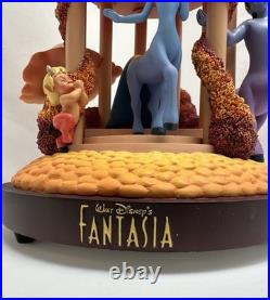 Walt Disney's Fantasia Musical Snow Globe Disney Store Exclusive Rare 2010