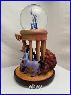 Walt Disney's Fantasia Musical Snow Globe Disney Store Exclusive Rare 2010