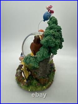 Winnie The Pooh Hundred Acre Wood Treehouse Musical Snowglobe Disney Store