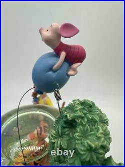 Winnie The Pooh Hundred Acre Wood Treehouse Musical Snowglobe Disney Store