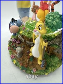 Winnie The Pooh Hundred Acre Wood Treehouse Musical Snowglobe Disney Store
