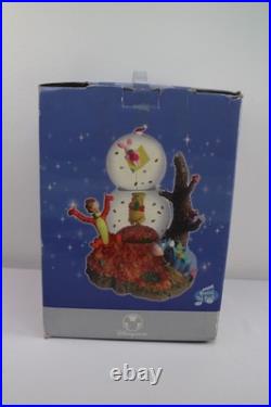 Winnie The Pooh's Kite Double Trouble Disney Store NEW 2-Tier Musical Snow Globe