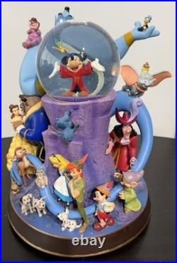 Wonderful World Disney Store Friend Like Me Lights Up Musical Snow Globe #1