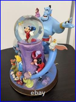 Wonderful World Disney Store Friend Like Me Lights Up Musical Snow Globe #1