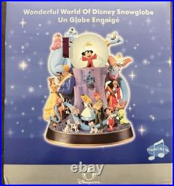 Wonderful World Disney Store Friend Like Me Lights Up Musical Snow Globe #1