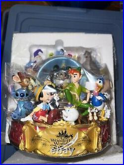 Wonderful World Of Disney Snow Globe