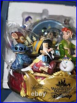 Wonderful World Of Disney Snow Globe