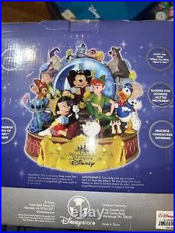 Wonderful World Of Disney Snow Globe