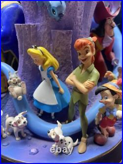Wonderful World Of Disney Snow Globe Music Box-Friend Like Me-1992-Vintage Wonderful World Of Disney Snow Globe Music Box-Friend Like Me-1992-Vintage