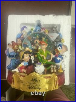 Wonderful World Of Disney Snowglobe with Wish Upon A Star Song