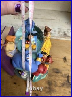 Wonderful World of Disney Classic Musical Snow Globe Bookends Vol. 1 & 2 100 Wonderful World of Disney Classic Musical Snow Globe Bookends Vol. 1 & 2 100