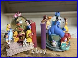 Wonderful World of Disney Classic Musical Snow Globe Bookends Vol. 1 & 2 100 Wonderful World of Disney Classic Musical Snow Globe Bookends Vol. 1 & 2 100