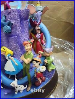 Wonderful World of Disney Friend Like Me Snow Globe WAS NEW IN BOX, I BROKE EAR