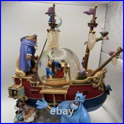World of Disney Magical Gathering Ship A Whole New World Musical Snow Globe World of Disney Magical Gathering Ship A Whole New World Musical Snow Globe