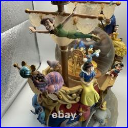 World of Disney Magical Gathering Ship A Whole New World Musical Snow Globe World of Disney Magical Gathering Ship A Whole New World Musical Snow Globe