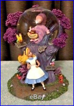 XMAS SALE! Disney Alice In Wonderland Cheshire Cat Musical Globe(light's up)