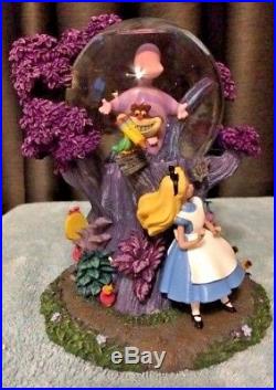 XMAS SALE! Disney Alice In Wonderland Cheshire Cat Musical Globe(light's up)